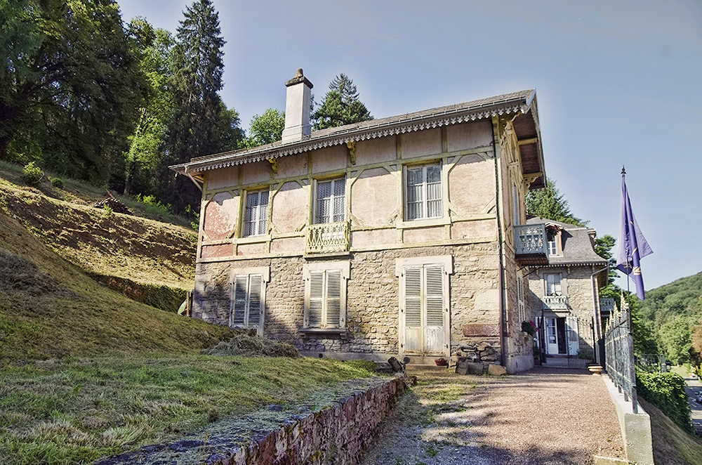 Le chalet vu depuis le côté Nord